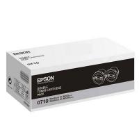 Epson S050710  原裝   孖裝    2X2.5K  Laser Toner - Black AcuLaser M200DN M200DW MX200DNF MX200DWF