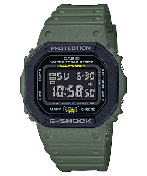 CASIO G-Shock 街頭軍事200米計時錶 DW-5610SU-3