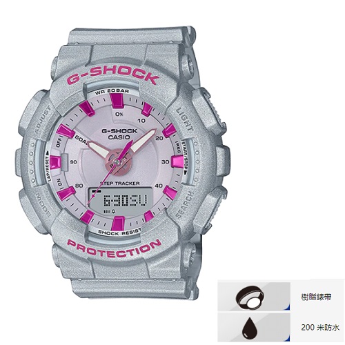 Casio G-SHOCK GMA-S130NP-8A 手錶 200米防水