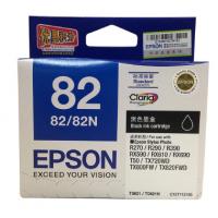 Epson  82  T0821N=C13T112180  原裝  Ink - Black STY R270 R290 R390 RX590 RX610 RX690 TX800FW T50 TX820FWD