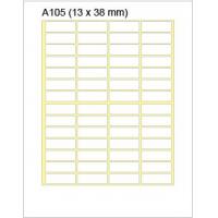 新星牌 New Star Label A105  13 x 38 mm  840個 包
