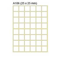新星牌 New Star Label A106  25 x 25 mm  720個 包