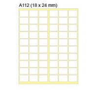 新星牌 New Star Label A112  18 x 24 mm  9000個 包