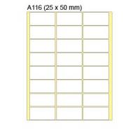 新星牌 New Star Label A116  25 x 50 mm  360個 包