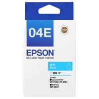 EPSON T04E2 原裝墨盒 藍色200頁 C13T04E283