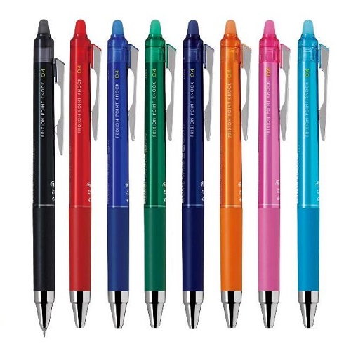 Pilot Frixion Point Knock 04 按掣擦得甩筆 LFPK-25S4