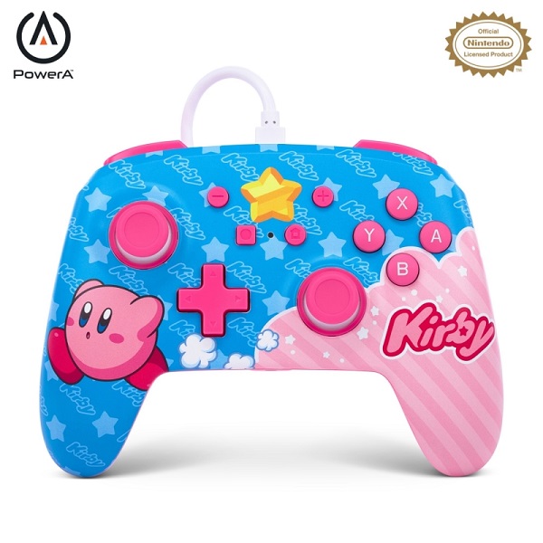 PowerA ENWIRED CONTROLLER KIRBY 加強版有線控制器 NSGP0067-01