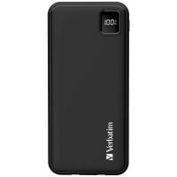 Verbatim 67001 10000mAh PD 3.0 和 QC 3.0 流動充電池 連嵌入式充電線 67001