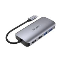 Unitek D1122A01 8合1 USB-C集線器