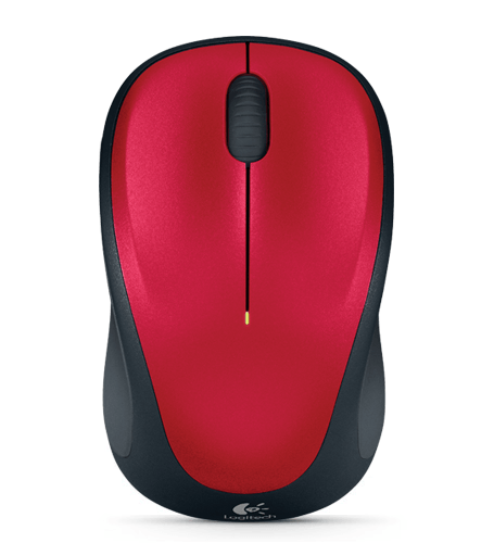 Logitech  M235  無線 Mouse - 紅 藍 黑供選擇