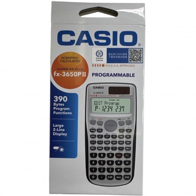 Casio FX-3650PII 涵數機 fx-3650PII工程計算機 FX-3650P II學生計數機