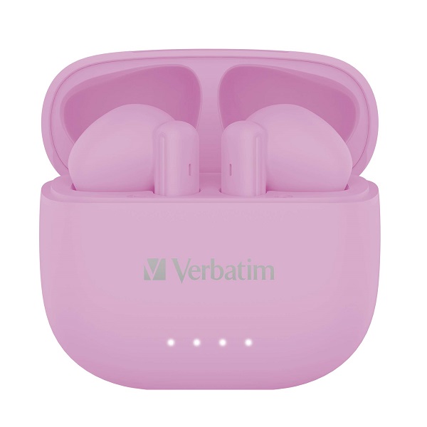 VERBATIM 5.3 ENC Flat 真無線藍牙耳機 66835 紫色