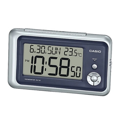 Casio DQ-748-8 電子鬧鐘 銀色