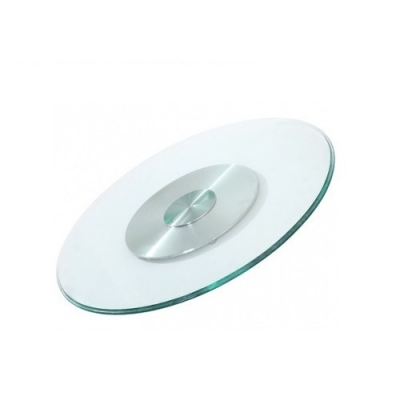 Automax 鋼化玻璃 轉盤 鋁合金底座 玻璃轉盤 餐桌 98cm直徑