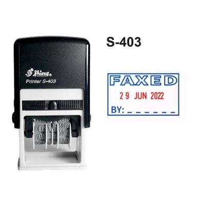 SHINY S-403 FAXED 日子印