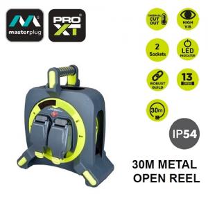 Masterplug  30米 防濺水 2 插頭拖轆 HLU3013152IP