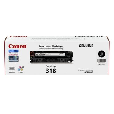 Canon Cartridge-318B  原裝  Laser Toner - Black LBP-7200Cdn