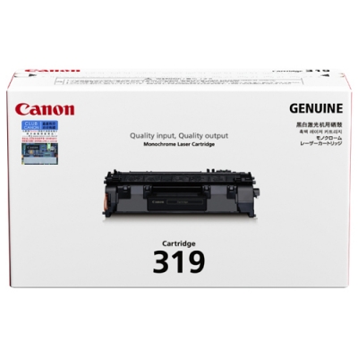 Canon CRG-319  原裝  Laser Toner - Black LBP251dw LBP251dw LBP6300dn LBP6680x MF5980dw MF6180dw