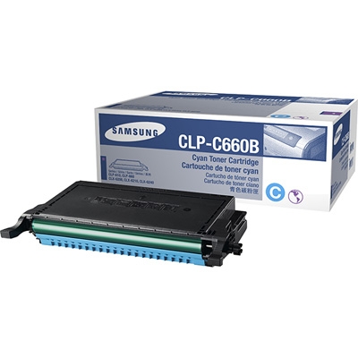 Samsung  CLP-C660B   原裝   5K  Laser Toner - Cyan  For CLP-610 660