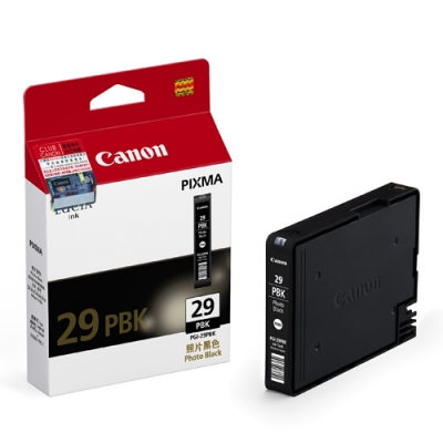 Canon PGI-29PBK  原裝   36ml  Ink - Photo Black For PIXMA PRO-1