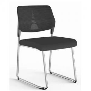 FAX88 #15169 可疊式弓型培訓椅 黑背黑座墊